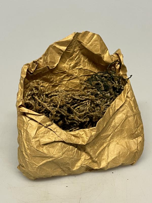 WW2 British, Decontamination Cotton Waste (II).