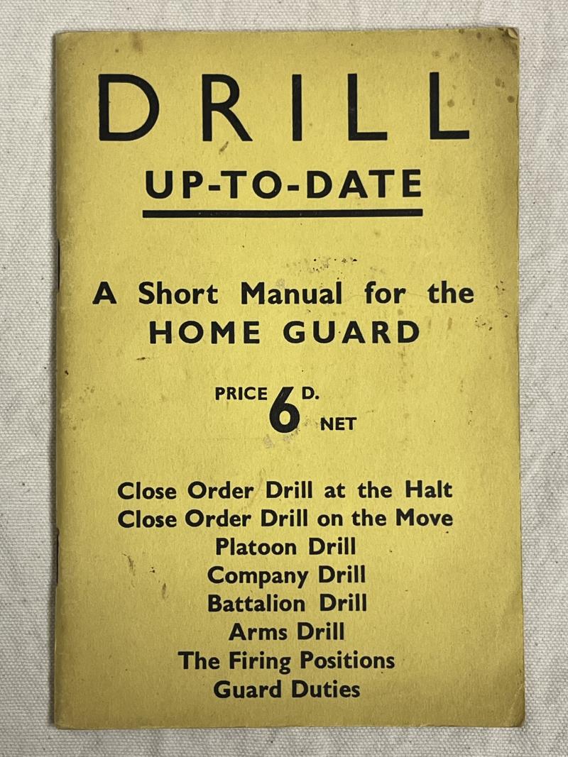 WW2, British, ‘DRILL, Up to Date’, Longmans.
