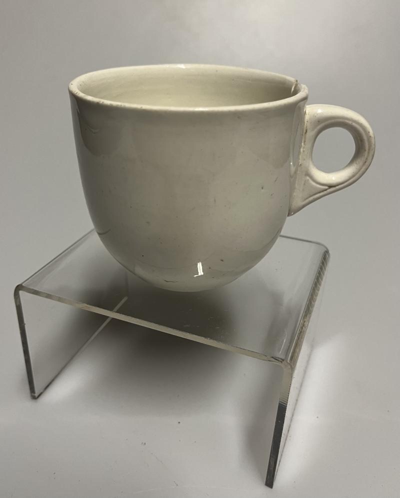 WW2 British, NAAFI, Teacup, 1944.