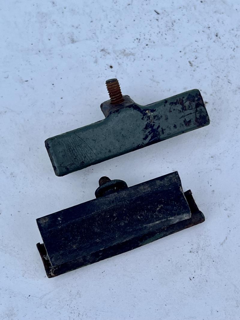 WW2 British Mk V Brake Pad Sleeves.