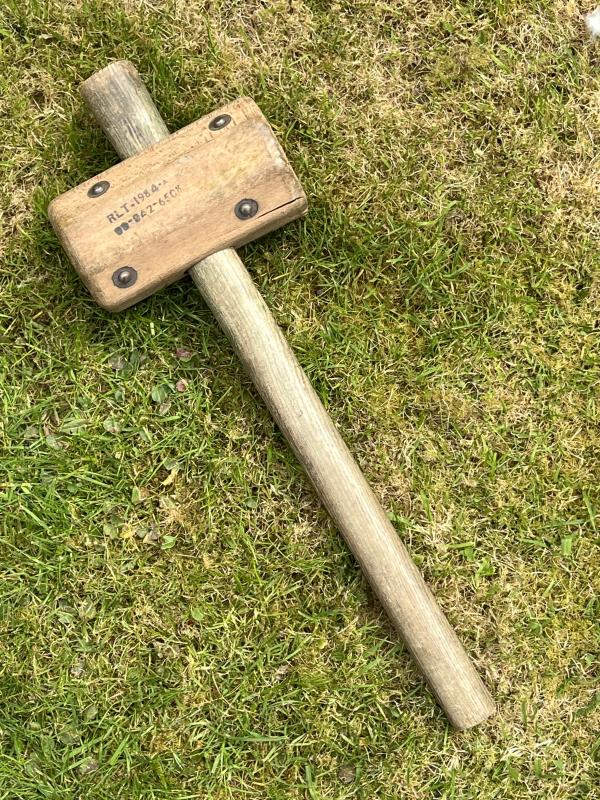 WW2 Pattern British Tent Mallet (1984)