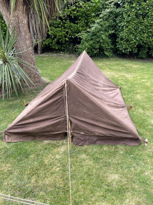 WW2, British, 'PUP' Tent; 'Choc' Brown