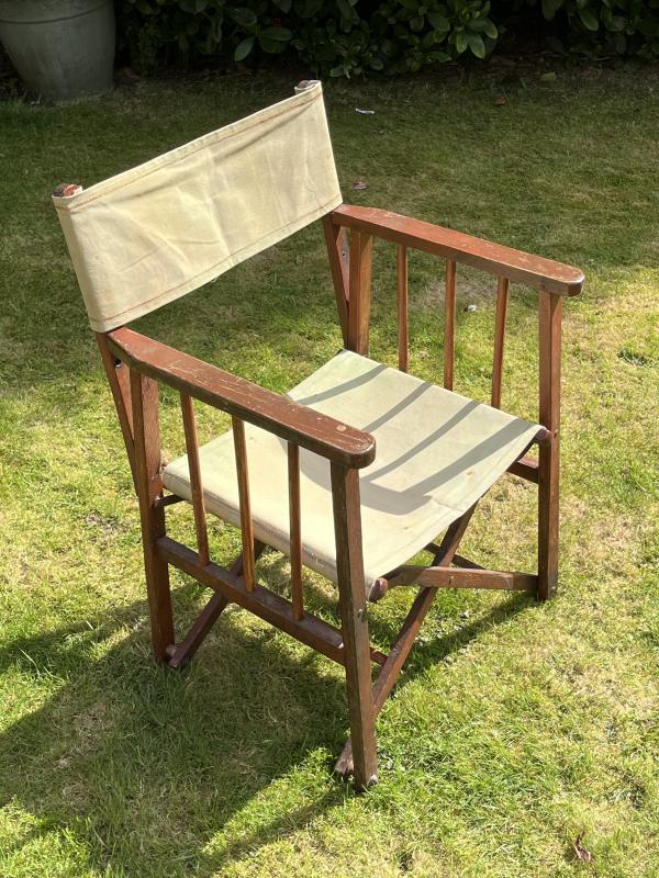 WW2, British, 'Officers Field Kit'; Folding Chair