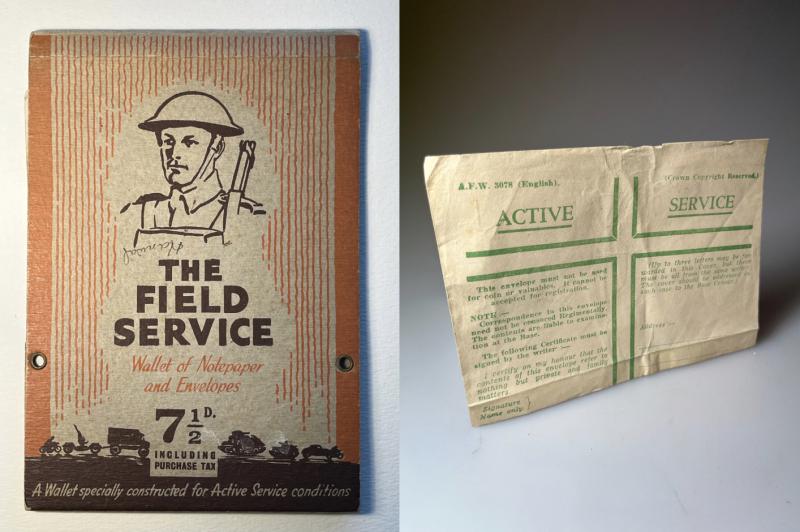 WW2 Pad and Envelope Grouping.